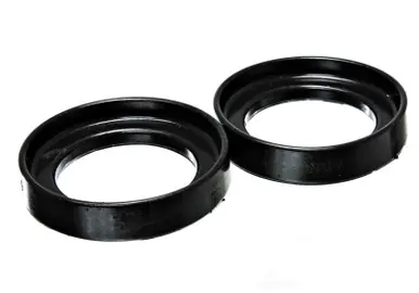 New Release Energy Suspension 96-00 Honda Civic/CRX / 99-00 Honda Civic Si Black Front Coil Spring Isolator Set - 16.6104G