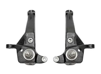 MaxTrac 01-09 Ford Ranger 2WD w/Torsion Bar Susp. (Non Stabilitrak) 4in Front Lift Spindles - 703030C Free Delivery