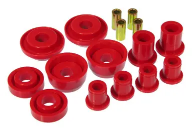 Final Sale Prothane 93-02 Chevy Camaro / Firebird Front Control Arm Bushings w/o Shells - Red - 7-227