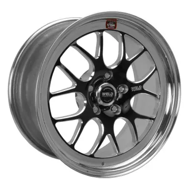 Affordable Weld S77 18x10 / 5x4.75 BP / 7.1in. BS Black Wheel (High Pad) - Non-Beadlock - 77HB8100B71A