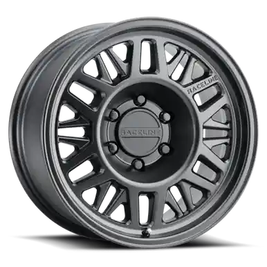 Secure Checkout Raceline 451B Ryno 17x8.5in / 5x127 BP / 0mm Offset / 78.1mm Bore - Satin Black Wheel - 451B-78550-00