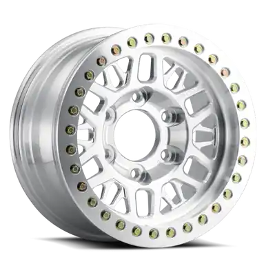 Raceline RT951F Ryno 17x9in / 5x139.7 BP / 25mm Offset / 108mm Bore - Machined Beadlock Wheel - RT951F-79055-D+25 Modern