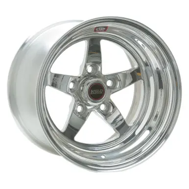 Clearance Weld S71 15x3.5 / 5x4.5 BP / 0.63in. BS Polished Wheel (Medium Pad) - Non-Beadlock - 71MP-503A06A