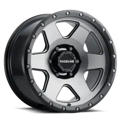 Raceline 946G Boost 20x9in / 8x165.1 BP / 0mm Offset / 130.81mm Bore - Gunmetal Wheel - 946G-29080-00 Worldwide Shipping