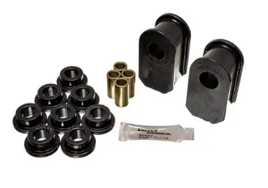 Best Price Energy Suspension Ford F100/150/250 Blk Fr & Rr A Style 1in Dia Sway Bar 3-1/2in Tall Bushing Sets - 4.5127G