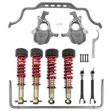 Belltech 2021+ Chevrolet Suburban/GMC Yukon XL 2WD/4WD 2.5in-3.5in F / 1in-4.5in R Perf Handling Kit - 1034HK Latest