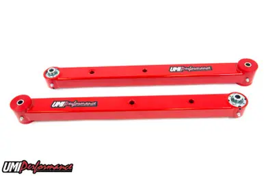 UMI Performance 78-88 G-Body Boxed Lower Control Arms- Poly/Roto-Joint - 3041-R Limited Edition