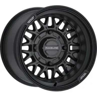 Weekend Sale Raceline A13B Omega 14x7in/4x137 BP / 10mm Offset /110.18mm Bore - Satin Black Wheel - A13B-47037+10