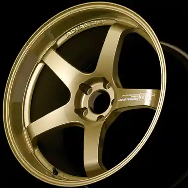 Advan GT for Porsche 18x9.0 / +46 Offset / CL-CL / Racing Gold Metallic - YAQ8I46IZP Limited Offer