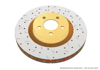 DBA 02-05 Chevrolet Silverado/GMC Sierra 4000 Series Drilled and Slotted Rear Rotor - DBA42049XS Place Order
