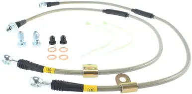 Affordable StopTech 00-06 Suburban 2500 2WD / 03-06 4WD / 03-07 Hummer H2 Stainless Steel Front Brake Line Kit - 950.66004