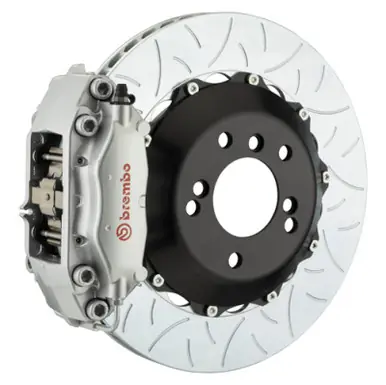 Brembo 12-16 FR-S/12-20 BRZ/17-20 86 Front GT BBK 4 Pist Cast 345x28 2pc Rotor Slotted Type3-Silver - 1P3.8002A3 Last Chance