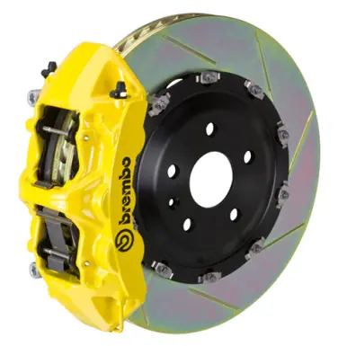 Trending Brembo 17-23 530i/530i xDrive Fr GT BBK 6Pis Cast 380x34 2pc Rotor Slotted Type1-Yellow - 1T2.9002A5