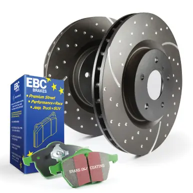 Viral EBC S10 Kits Greenstuff Pads and GD Rotors - S10KR1047