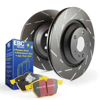 Weekend Sale EBC S9 Kits Yellowstuff Pads and USR Rotors - S9KF1320