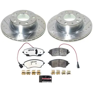 Authentic Power Stop 22-23 Ram ProMaster 1500 Rear Z36 Truck & Tow Brake Kit - K9138-36