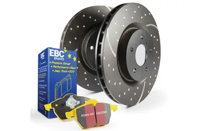 Weekend Sale EBC S5 Kits Yellowstuff Pads and GD Rotors - S5KF2002