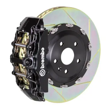 Special Discount Brembo 17-23 530i/530i xDrive Fr GT BBK 6Pis Cast 380x34 2pc Rotor Slotted Type1-Black - 1N2.9058A1