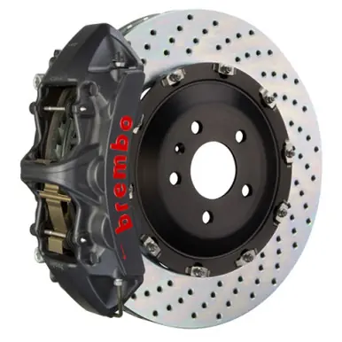 Brembo 07-18 Wrangler/Unlimited Front GTS BBK 6 Piston Cast 365x34 2pc Rotor Drilled-Black HA - 1N1.8508AS Limited Edition