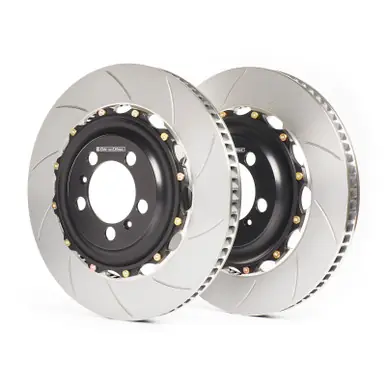 GiroDisc Ferrari 458 Challenge Slotted Rear Rotors - A2-183 Special Discount