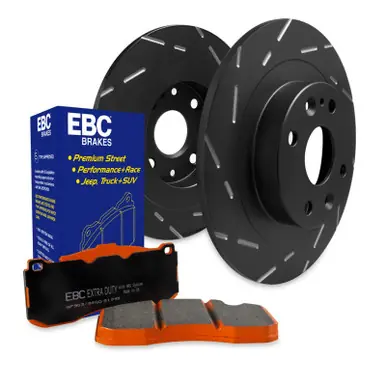 Weekend Sale EBC S15 Orangestuff Pads and USR Rotors - S15KR1054