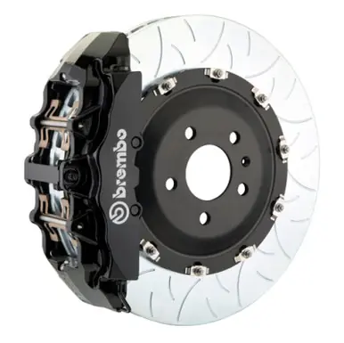 Trusted Brand Brembo 22+ Golf R/22+ S3 Front GT BBK 6 Piston Cast 380x34 2pc Rotor Slotted Type3-Black - 1N3.9081A1