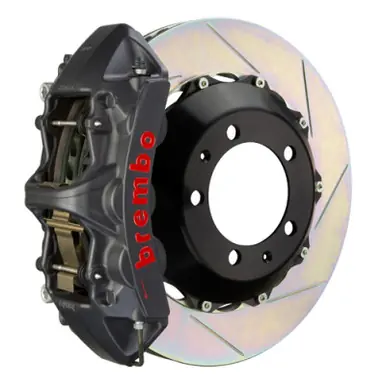 Brembo 07-14 Edge/07-14 MKX Front GTS BBK 6 Piston Cast 355x32 2pc Rotor Slotted Type-1-Black HA - 1M2.8037AS Cheap