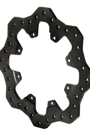 Wilwood Rotor-Steel Scalloped-Drilled 12.19 x .35 - 8 on 7.00in - 160-9773 Special Discount