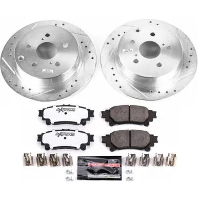 Authentic Power Stop 16-18 Toyota Mirai Rear Z36 Truck & Tow Brake Kit - K6099-36