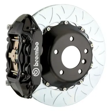 One Day Deal Brembo 03-07 Cayenne/S/Turbo Rr GT BBK 4Pis Cast 380x28 2pc Rotor Slotted Type3-Black - 2P3.9001A1