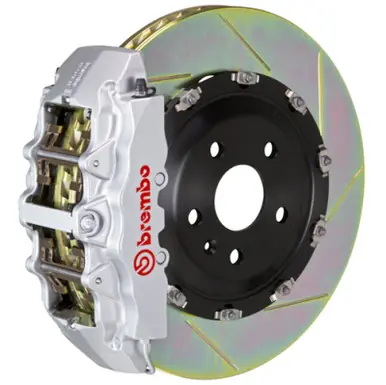Secure Checkout Brembo 06-10 Grand Cherokee SRT-8 Front GT BBK 8 Piston Cast 380x34 2pc Rotor Slotted Type1 -Silver - 1G2.9036A3