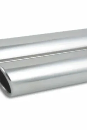 Vibrant 3in Round SS Truck/SUV Exh Tip (Single wall Angle Cut Rolled Edge) - 2.5in inlet 11in long Flash Sale