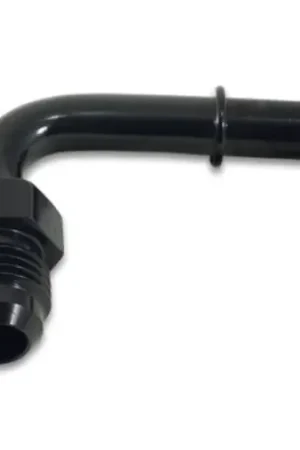 Vibrant 90 Degree Aluminum AN to Male Quick Connect Fitting -6AN - 0.3125in Hose Size Instant Buy