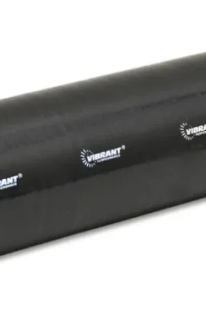 Vibrant Silicone Straight Hose Coupler 1.125in ID x 12.00in Long - Gloss Black Super Sale