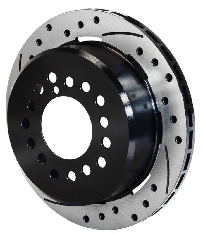 Wilwood Rotor-1.91in Offset-SRP-BLK-Drill-RH 11.00 x .810 - 5 Lug Limited Offer