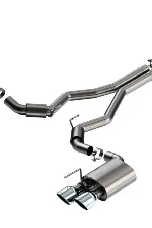 Authentic Borla 2024 Ford Mustang Dark Horse 5.0L V8 w/ Active Exhaust S-Type Cat-Back Exhaust System