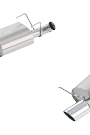 Borla 13-14 Mustang GT/Boss 302 5.0L V8 RWD Single Split Rr Exit S-Type Exhaust (rear section only) Crafted
