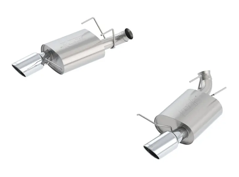 Borla 13-14 Mustang GT/Boss 302 5.0L V8 RWD Single Split Rr Exit S-Type Exhaust (rear section only) Crafted