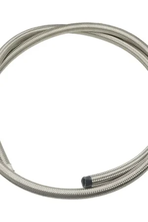 Authentic DeatschWerks 8AN Stainless Steel Double Braided PTFE Hose - 6ft