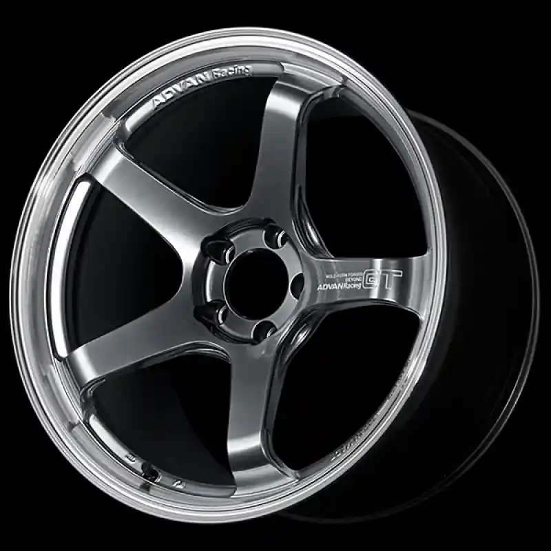 Advan GT Beyond 19X9.0 / +22 Offset / 5-120 BC / +22mm Bore / Machining & Hyper Platinum Black Direct From Manufacturer