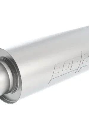 Shop Now Borla Universal XR-1 Multi-Core Racing Muffler for Round 3-1 2 IN 3-1 2 Out 16 x 6-1 4