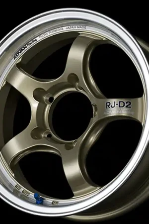 Wholesale Advan RG-D2 17x7.5 / +48 Offset / 5-114.3 / 73mm Bore / Machining & Champagne Gold