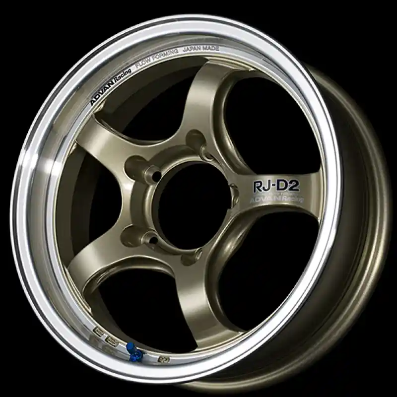 Wholesale Advan RG-D2 17x7.5 / +48 Offset / 5-114.3 / 73mm Bore / Machining & Champagne Gold