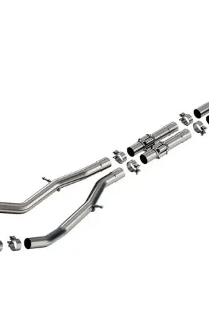 Shop Now Borla 23-24 Nissan Z 2.5in S-Type Cat Back Exhaust 4.5in Tip - Stainless Steel Tips