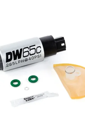 Buy Today DeatschWerks 265 LPH Compact In-Tank Fuel Pump w/ 06-13 Civic Set Up Kit