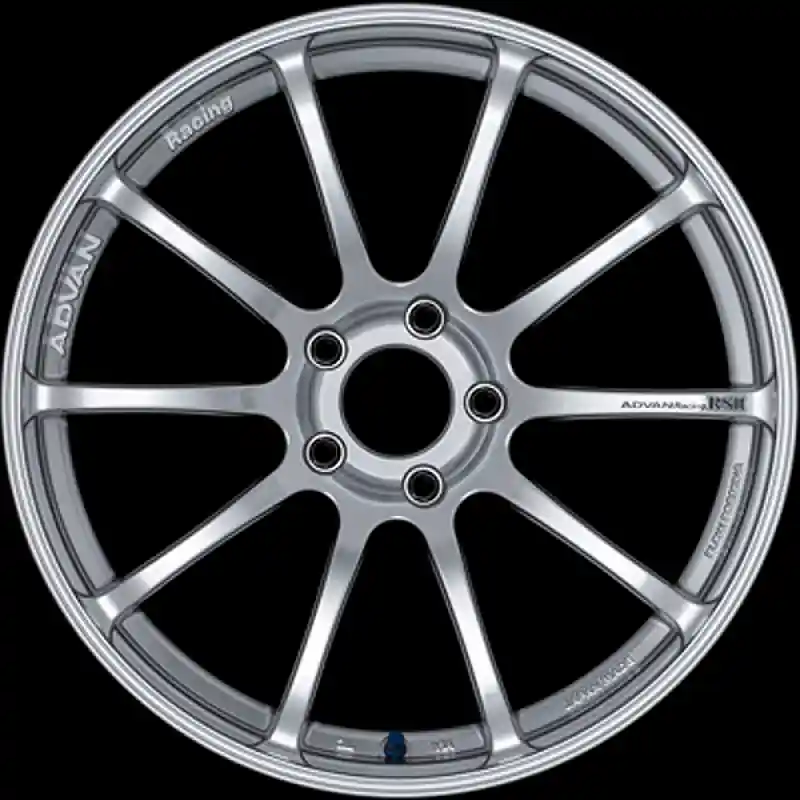 Worldwide Shipping Advan RSII 20x11.0 / +65 Offset / 5-130 / 71.6mm Bore / Hyper Silver