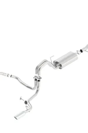 Super Sale Borla 15-16 Ford F-150 3.5L EcoBoost Ext. Cab Std. Bed Catback Exhaust S-Type Single Split Rear Exit