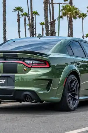 Weekend Sale Borla 15-24 Dodge Charger V8 / 2023 Chrysler 300C T-304 SS Tips 5in Outlet - Carbon / Black Anodized