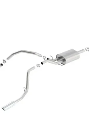 Borla 14 Silv/Sierra C/B Exh ATAK 1500 5.3L V8 AT/MT 2&4WD Ext Cab (78.7) Crew Cab(69.3) 143.5 WB No Minimum Order