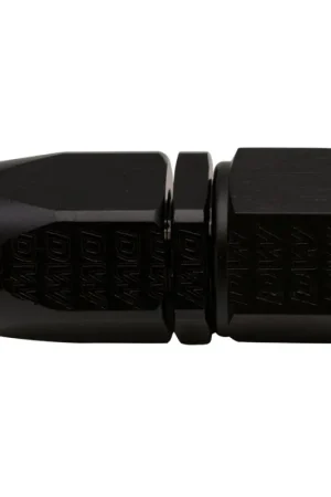 Best Choice DeatschWerks 8AN Female Swivel Straight Hose End CPE - Anodized Matte Black